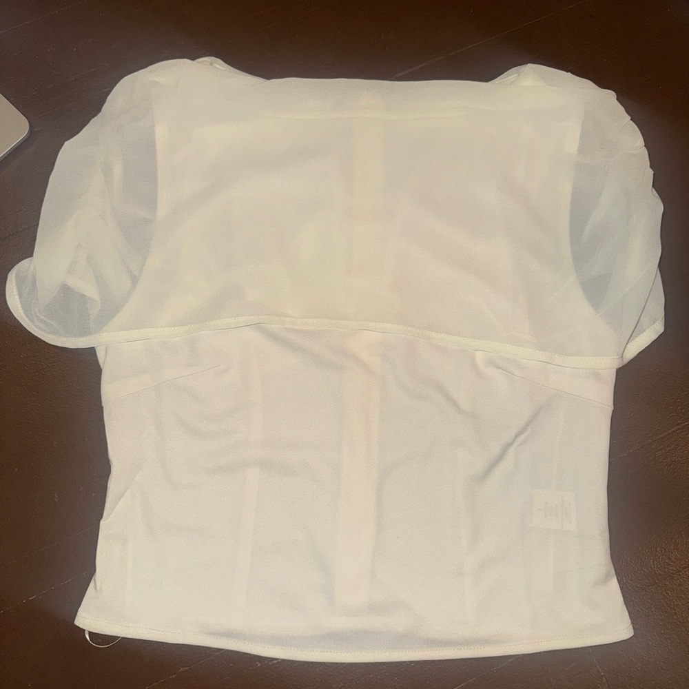 Elegant White Women's Top